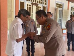 Mempererat Silaturahmi Dengan Tokoh Agama, Kapolres Ende Sowan ke Uskup Paulus Budi Kleden