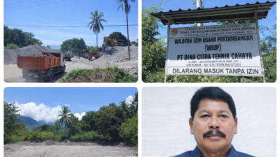 Aktivitas Tambang dan AMP Milik PT Bina Citra Teknik Cahaya di Podenura Jadi Sorotan, Anggota DPRD Minta Evaluasi