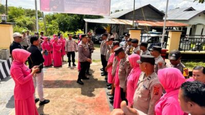 Perkuat Sinergitas dan Serap Aspirasi, Kapolres Ende Gelar Kunjungan Kerja di Polsek Maurole