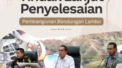 Gubernur Melki Minta Sengketa Ganti Rugi Lahan Bendungan Lambo Segera Diselesaikan