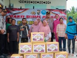 Kapolres Ende Tebar Kepedulian, Purnawirawan dan Penyandang Disabilitas Terima Bantuan Sosial