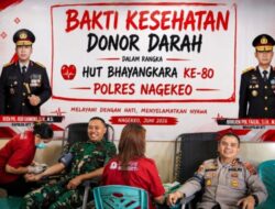 Hari Bhayangkara ke-80, Polres Nagekeo dan Yonif 834/Wakanga Mere Bersatu dalam Aksi Kemanusiaan