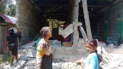 Warga Masih Mengungsi, Puluhan Rumah di Kelurahan Dhawe Rusak Berat, Pemerintah Nagekeo Jangan Tutup Mata