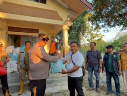 Sinergi TNI-Polri dan Forkopimda Ende Salurkan 725 Paket Bansos Presiden untuk Korban Gempa 