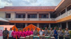 Solidaritas Pascagempa, Polda NTT Salurkan Bantuan untuk Rumah Ibadah di Ende