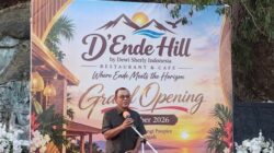 D’Ende Hill Resmi Dibuka, Bupati Yosef : Wujud Pertumbuhan Ekonomi Di Ende Semakin Membaik. 
